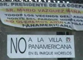 No a la Villa Panamericana en el Parque Morelos