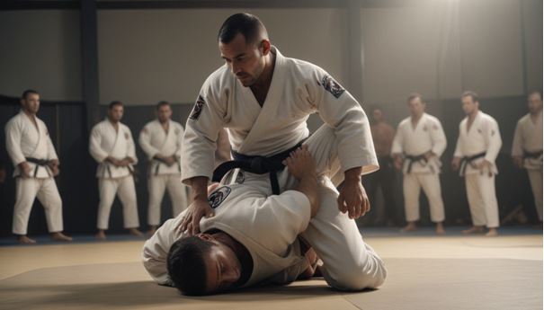 Figura 1. Atletas de Jiu-Jitsu estão constantemente expostos ao risco de lesões