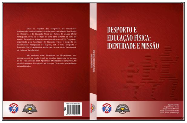 Imagem 1. Capa do livro: Desporto e Educação Física: Identidade e Missão