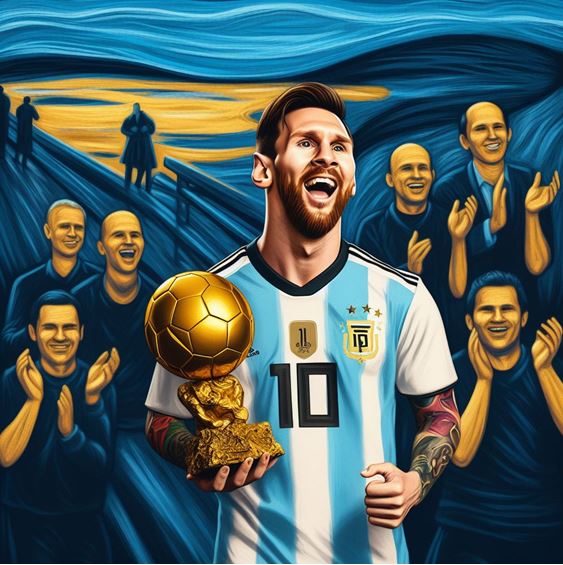 Imagen 1. Lionel Messi héroe global del siglo XXI