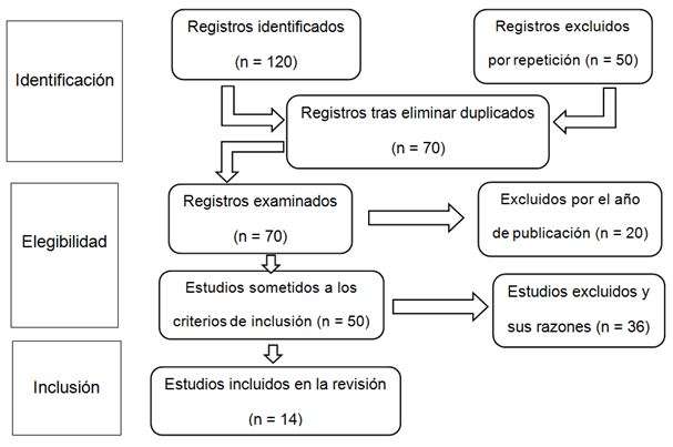 Figura 1. Diagrama de flujo (PRISMA)