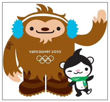 Figura 11. Quatchi y Miga. Mascotas de los Juegos Olímpicos de Invierno Vancouver 2010