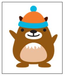 Figura 12. Mukmuk, compañero de Quatchi y Miga, mascotas oficiales de los Juegos Olímpicos de Invierno Vancouver 2010