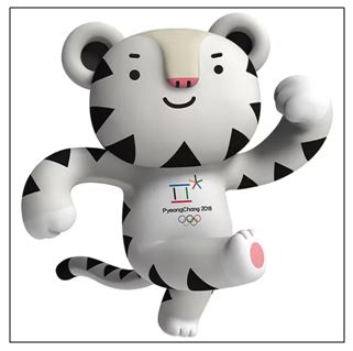 Figura 14. Soohorang. Mascota de los Juegos Olímpicos de Invierno Pyeong Chang 2018