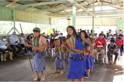 Figura 1. Grupo de danza estudiantil