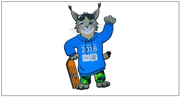 Figura 4. Sjogg. Mascota de los Juegos Olímpicos de la Juventud de Lillehammer 2016
