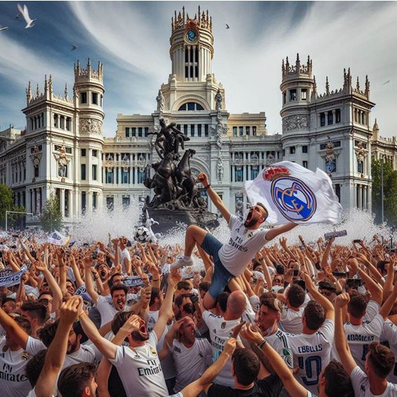 Figura 1. El Real Madrid es uno de los clubes más exitosos del fútbol en el mundo y estableció un vínculo de patrocinio con Codere