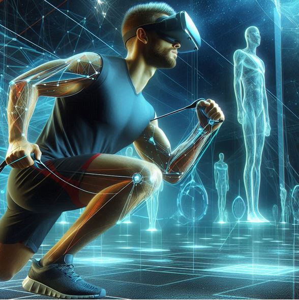 Imagen 1. La realidad virtual permite al atleta entrenar en escenarios de práctica diversos