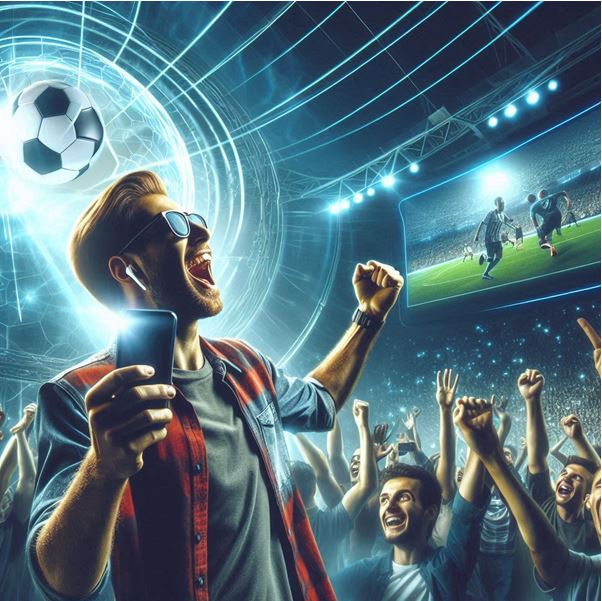 Figura 1. Dispositivos móviles permiten a los aficionados realizar apuestas en cualquier momento y lugar