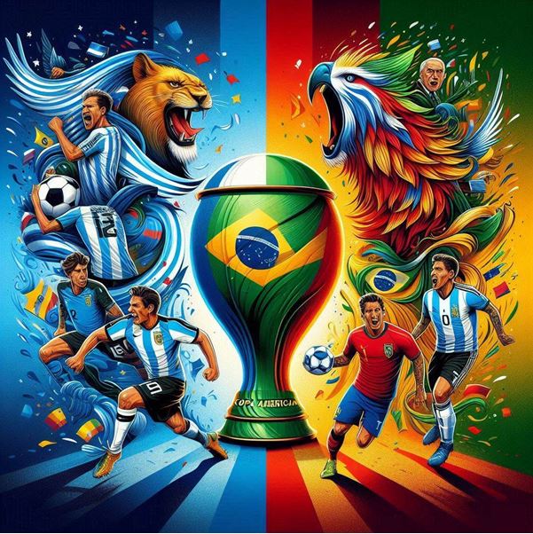 Figura 1. Uruguay, Argentina y Brasil son las selecciones que más veces obtuvieron la Copa América