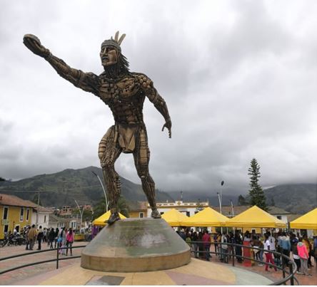 Imagen 4. Monumento al Cacique Turmequé[7]