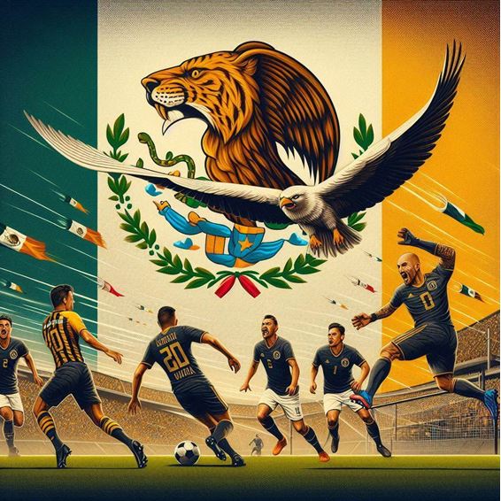 Figura 1. Los partidos de la liga mexicana son intensos y con resultados inciertos