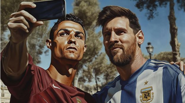 Imagen 1. Cristiano Ronaldo y Lionel Messi son dos de los jugadores más destacados de este siglo