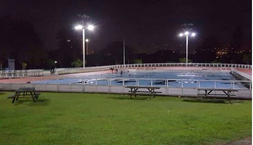 Figura 12. El patinódromo de La Sabana, San José
