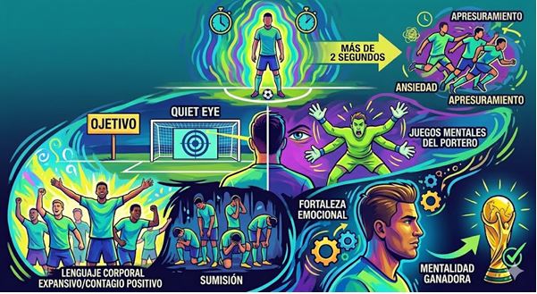 Figura 1. Mente y penal: la batalla emocional