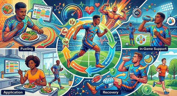 Figura 1. Nutrición y rendimiento en el fútbol