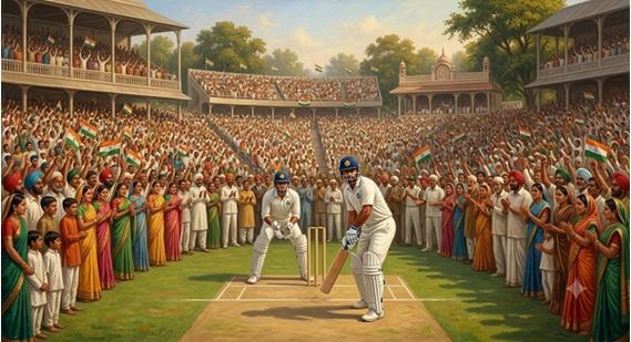 Figura 1. India versus Pakistán es el gran clásico del cricket