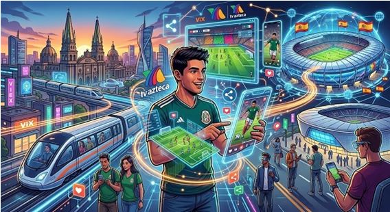 Figura 1. El deporte en la era de la pantalla global