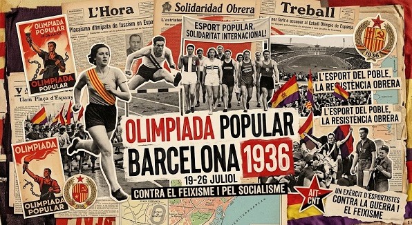 Figura 1. Olimpiada Popular 1936: deporte y folclore contra el fascismo