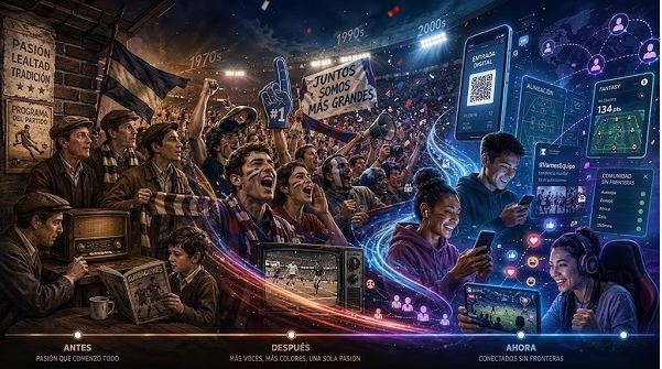 Figura 1. Evolución de la pasión deportiva