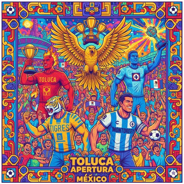 Figura 1. Si bien el Toluca aparece como favorito, el formato de la competencia de la liga mexicana hace que resulte muy complicado realizar un pronóstico preciso